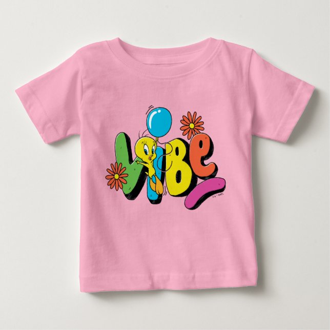 Camiseta Para Bebê TWEETY™ Vibe (Frente)