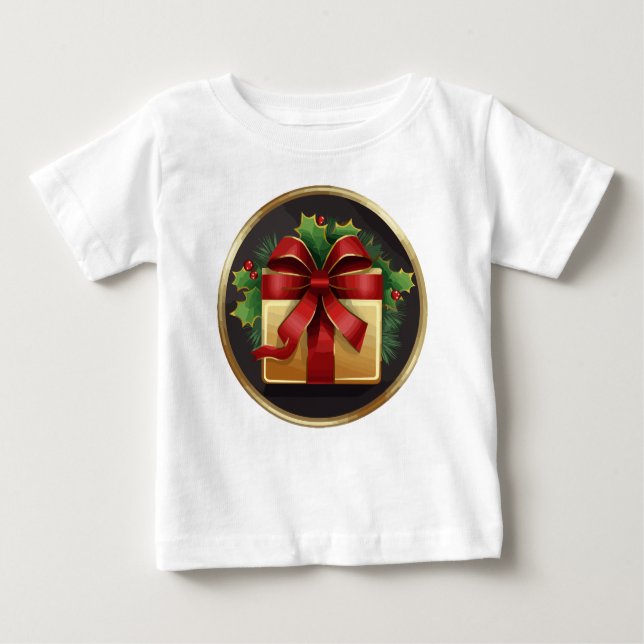 Camiseta Para Bebê Twinkle Box (Frente)