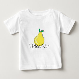 Camiseta Para Bebê TWINS Par Perfeitos