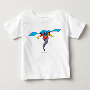 Camiseta Para Bebê Twister Vermelho