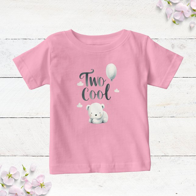 Camiseta Para Bebê Two Cool (Criador carregado)