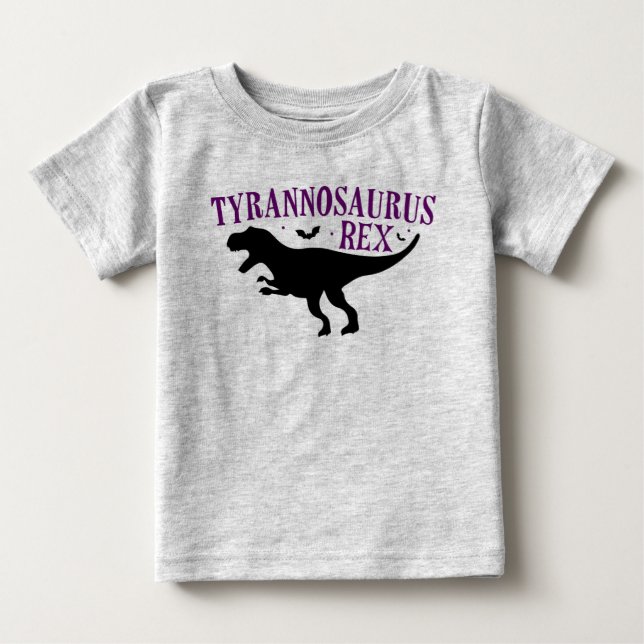 Camiseta Para Bebê Tyrannosaurus (Frente)