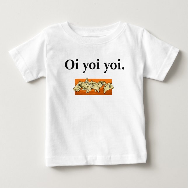 Camiseta Para Bebê Ucraniano Yoi Yoi Varenyky Perogies Toddler Dre (Frente)