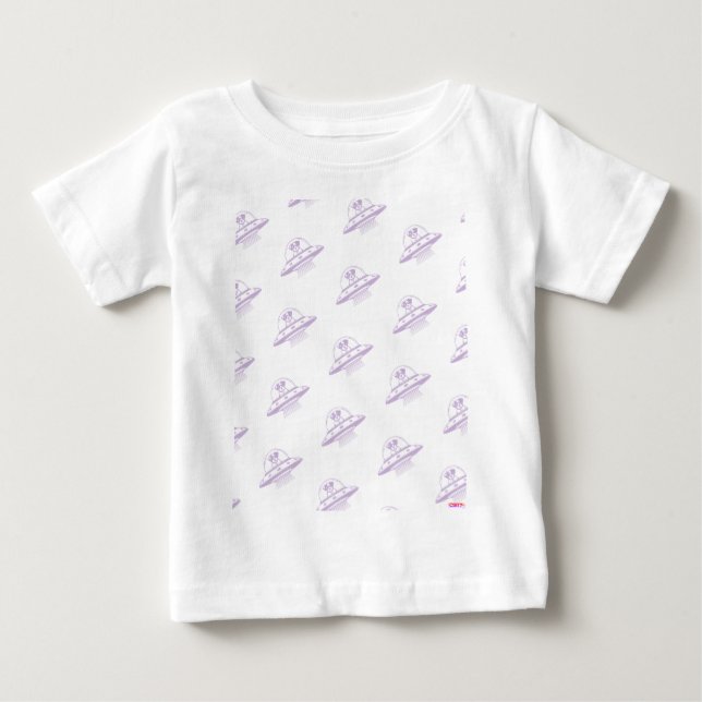 CAMISETA PARA BEBÊ UFO PETS  (Frente)