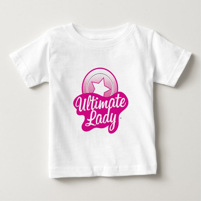 Camiseta Para Bebê Ultimate Lady (Frente)