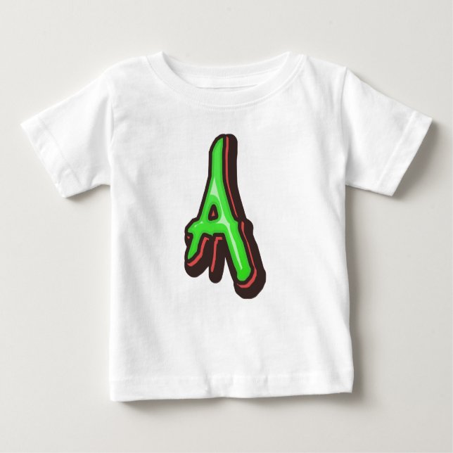 Camiseta Para Bebê Um Baby Fine Jersey T-Shirt (Frente)