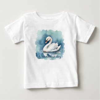 Camiseta Para Bebê Um belo conjunto de dias