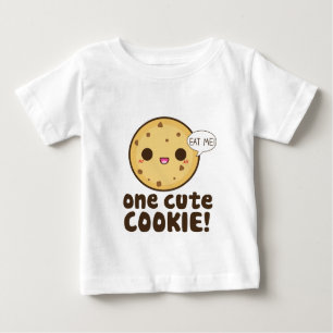Camiseta Para Bebê Um Biscoito Bonito!