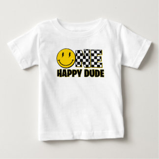 Camiseta Para Bebê Um cara feliz