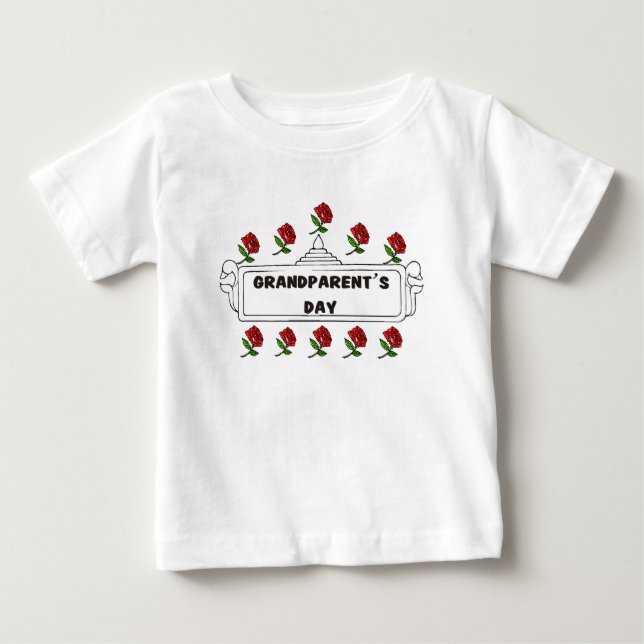 Camiseta Para Bebê Um dia para celebrar - (Frente)