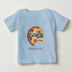 Camiseta Para Bebê Um Doce Menino de Biscoito Chá de Bebê