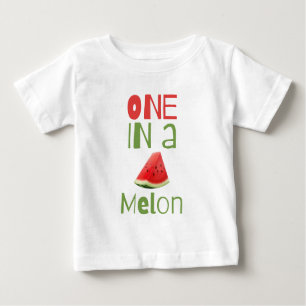 Camiseta Para Bebê Um em um melão