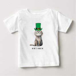 Camiseta Para Bebê Um gato irlandês feliz