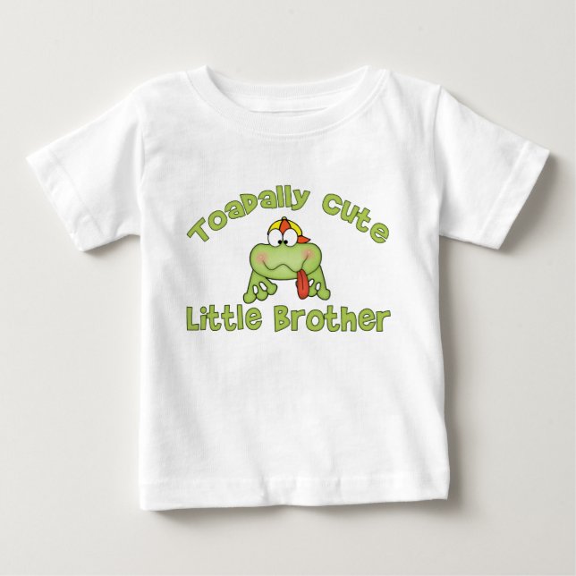 Camiseta Para Bebê Um Irmão Bonito (Frente)