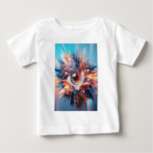 Camiseta Para Bebê Um Mundo De Maravilha Começa Com Visão