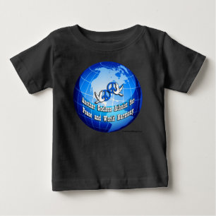 Camiseta Para Bebê Um outro Creeper orgânico infantil ateu Godless: