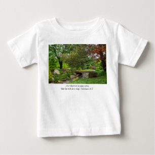 Camiseta Para Bebê Um Passeio de Primavera
