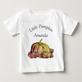 Camiseta Para Bebê Um Pequeno Pumpkin Spice é legal