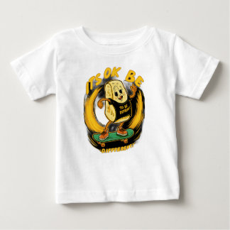 Camiseta Para Bebê Um protetor de mozzaerla no skate, attr