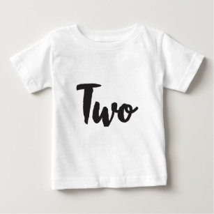 Camiseta Para Bebê Um segundo aniversário Segundo Aniversário Meu Doi