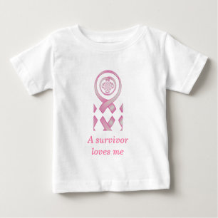 Camiseta Para Bebê Um sobrevivente ama-me