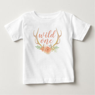 Camiseta Para Bebê Um T infantil selvagem