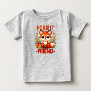 Camiseta Para Bebê Um trocadilho do Amigo mais fofo. Cartografia de f