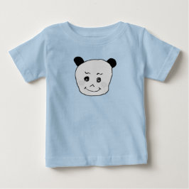 Camiseta Para Bebê Uma cara sorridente dudu