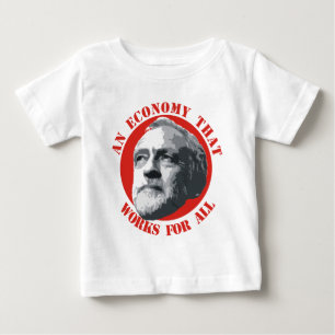 Camiseta Para Bebê Uma Economia Que Funciona Para Todos