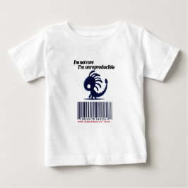 Camiseta Para Bebê Uma Forma De Vida Que Não Pode Ser Replicada
