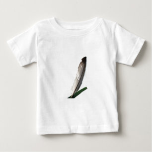Camiseta Para Bebê Uma pena