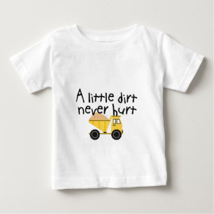 Camiseta Para Bebê Uma Pequena Sujeira Nunca Machuca!