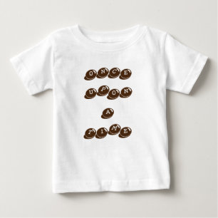 Camiseta Para Bebê uma vez