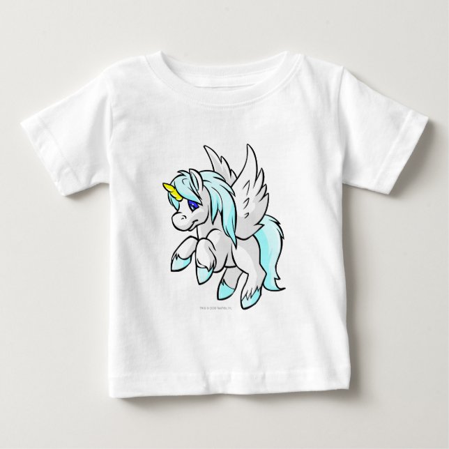 Camiseta Para Bebê Uni White (Frente)
