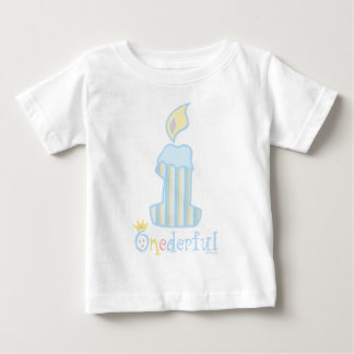 Camiseta Para Bebê ÚNICA Vela Azul