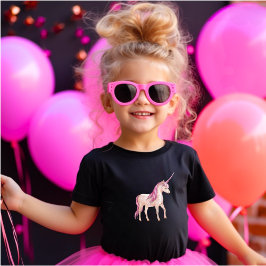 Camiseta Para Bebê Unicorn Baby T-Shirt