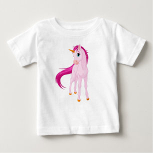 Camiseta Para Bebê Unicorn Baby Tee