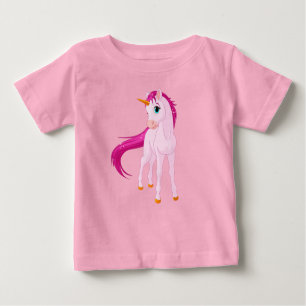 Camiseta Para Bebê Unicorn Baby Tee