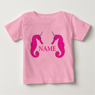 Camiseta Para Bebê Unicorn Seacavalo