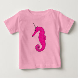 Camiseta Para Bebê Unicorn Seacavalo