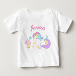 Camiseta Para Bebê Unicorn Toddler T-Shirt