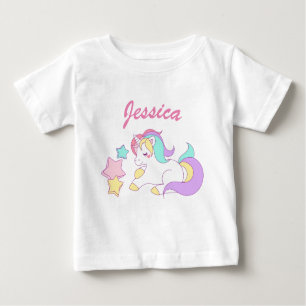 Camiseta Para Bebê Unicorn Toddler T-Shirt