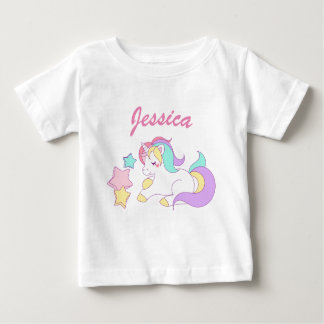 Camiseta Para Bebê Unicorn Toddler T-Shirt