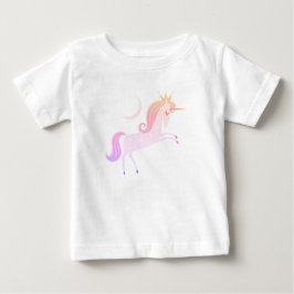 Camiseta Para Bebê unicórnio mágico