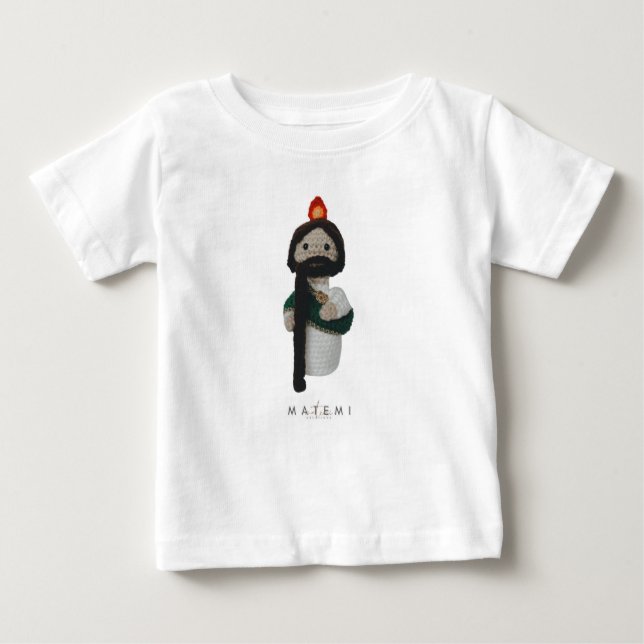 Camiseta Para Bebê Unisex Toddler San Judas Tee (Frente)