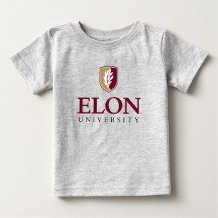 Camiseta Para Bebê Universidade Elon