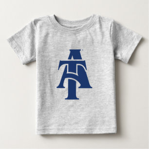 Camiseta Para Bebê Universidade Estadual da Carolina do Norte A&T   L
