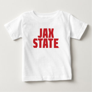 Camiseta Para Bebê Universidade Estadual de Jacksonville JAX STATE Bo