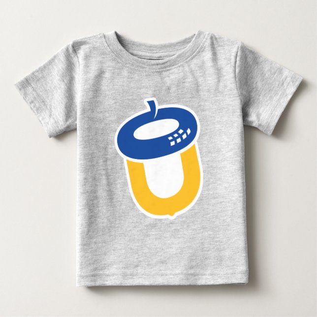 Camiseta Para Bebê Universidade Oakwood (Frente)