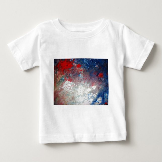 Camiseta Para Bebê Universo - Galáxia - Cosmos - Via Látea (Frente)